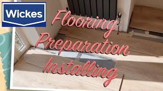 Flooring where do you start ? Preparation | Installing Wickes Laminate Click Flooring #2
