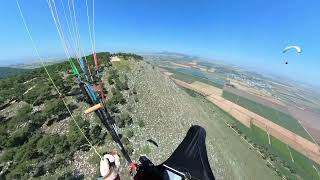 2023_04_14 Полет на параплане в Гильбоа   Paragliding at Gilboa