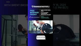 Free Webinar! Acute Variables Load (Weight, Resistance, Intensity) #shorts