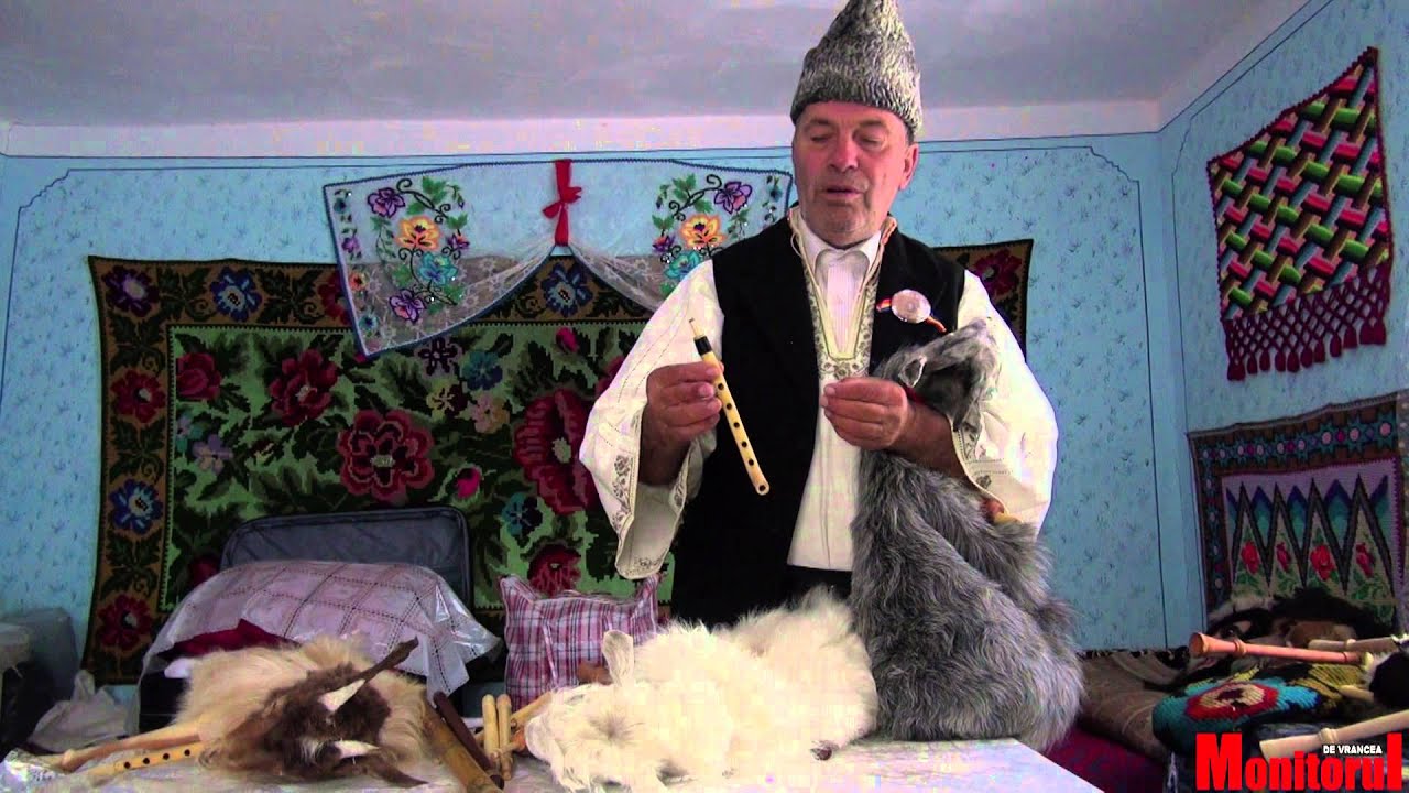 Vrânceanul Ion Stanciu,unicul făuritor de cimpoaie din România