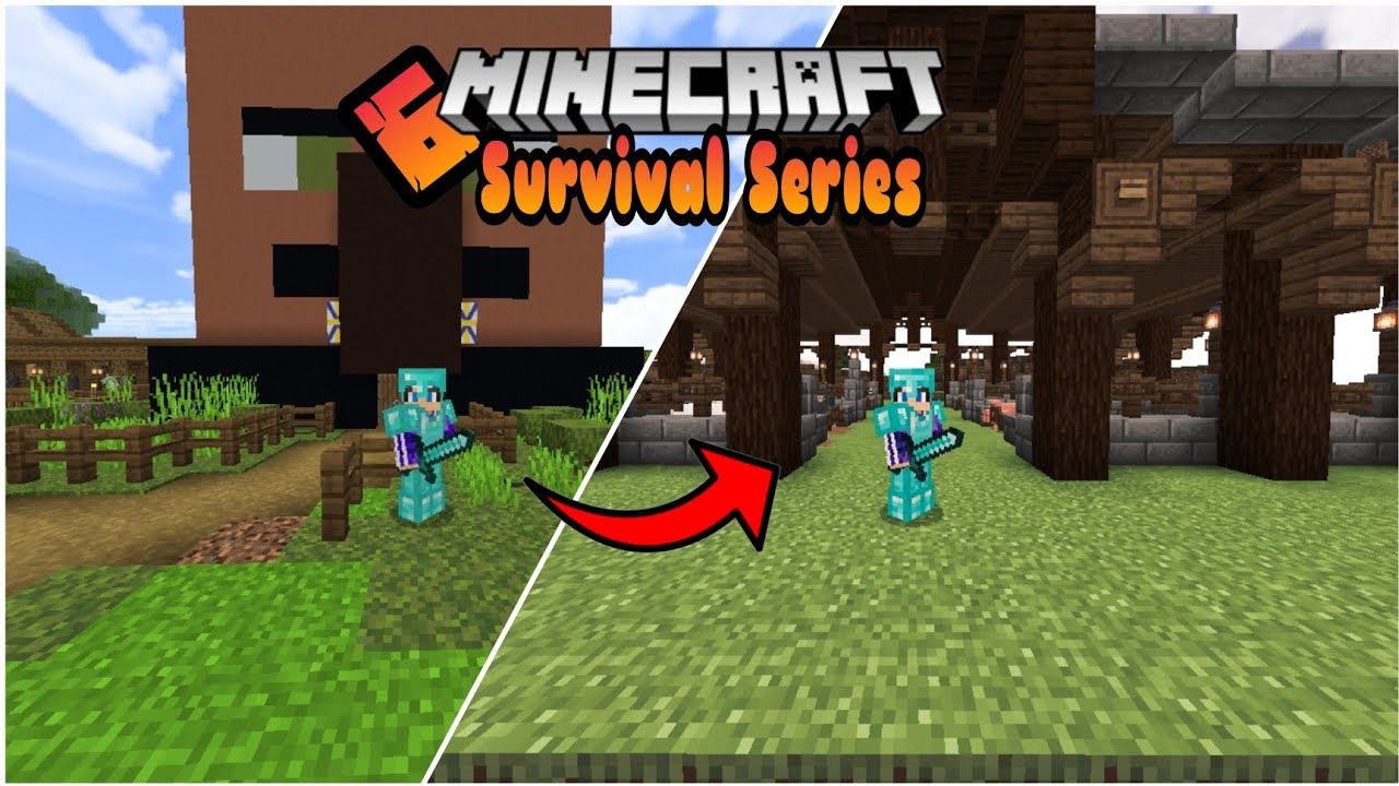 Minecraft Pe Survival Series Episode 6 - YouTube