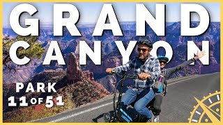 🚴🚂 Grand Canyon NP: Hike it, Bike it, Take a Train or a Mule! | 51 Parks with the Newstates