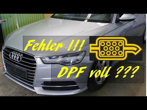 A6 4G DPF regenerieren mit + ohne VCDS DPF Diagnose DPF Fehler DPF voll Audi VW Skoda Seat Porsche