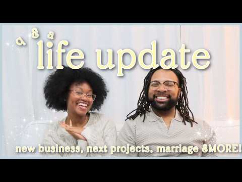 Thumbnail for addressing it ALL...|LIFE UPDATE/COUPLES Q&A| Marriage, New Businesses, House Projects & What's Next