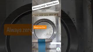 Weigh samples correctly : Before you press weigh #labtechnique #bioverse #Weighing #lab tips