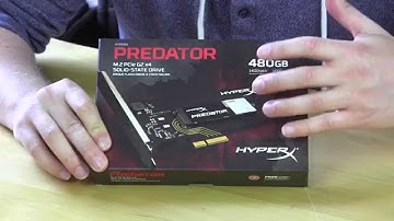 Kingston HyperX Predator Solid State Drive Unboxing & Overview