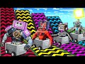 СHOOSE the RIGHT MEGA RAMP of SPEAKER MAN and TV MAN TITAN vs SKIBIDI TOILET in MINECRAFT animation