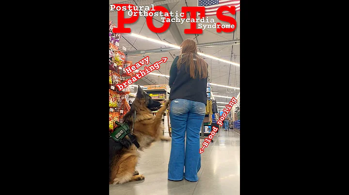 POTS alert dog in action!