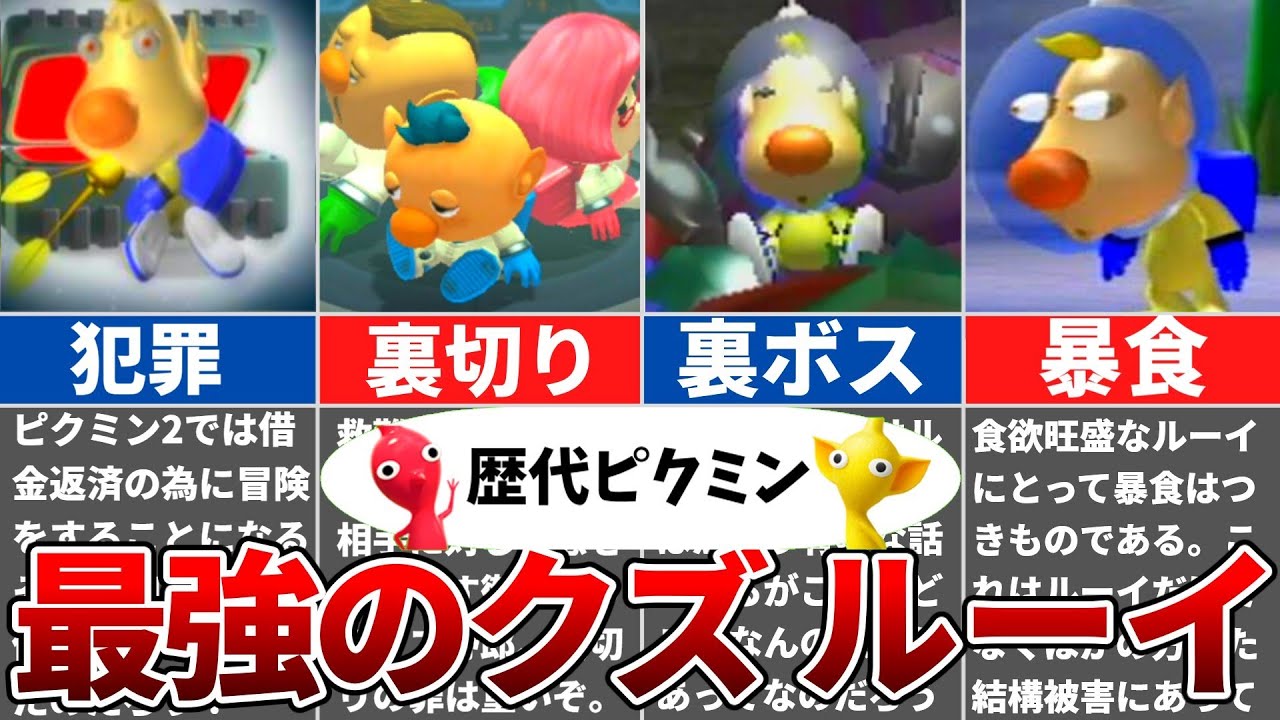 All Pikmin Series] Louie, the biggest jerk in the Pikmin series! A