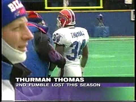 1/6/1996   Buffalo Bills  at  Pittsburgh Steelers   AFC Divisional Playoff