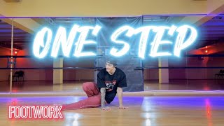 Брейк данс обучение: FOOTWORK / 1 STEP