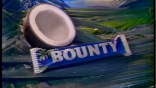 1988 Bounty Chocolate Bar Commercial - The taste of paradise.