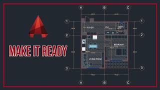 AutoCAD Floor Plan – Add Elements (Part 2)