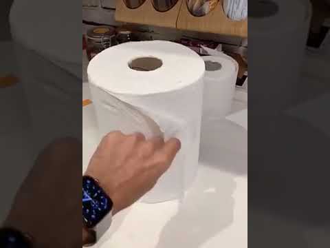 أفضل طريقة لاستخدام رول المناديل