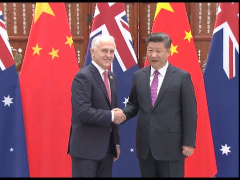 chinese president visit to australia