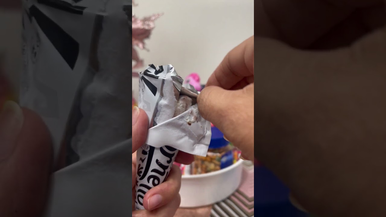 🌈OPENING CORNETTO BLACK &WHITE ICECREAM CONE 