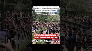 MULAI DEMO LAGI ! PRABOWO TAK TERIMA KRITIKAN #prabowo #demomahasiswahariini #bbmnaik #dollarnaik