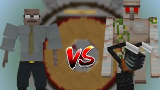 Senator Armstrong vs Exterminator Prototype and Morbid Harvester | Minecraft Mob Battle