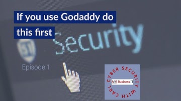 If you use Godaddy do this first