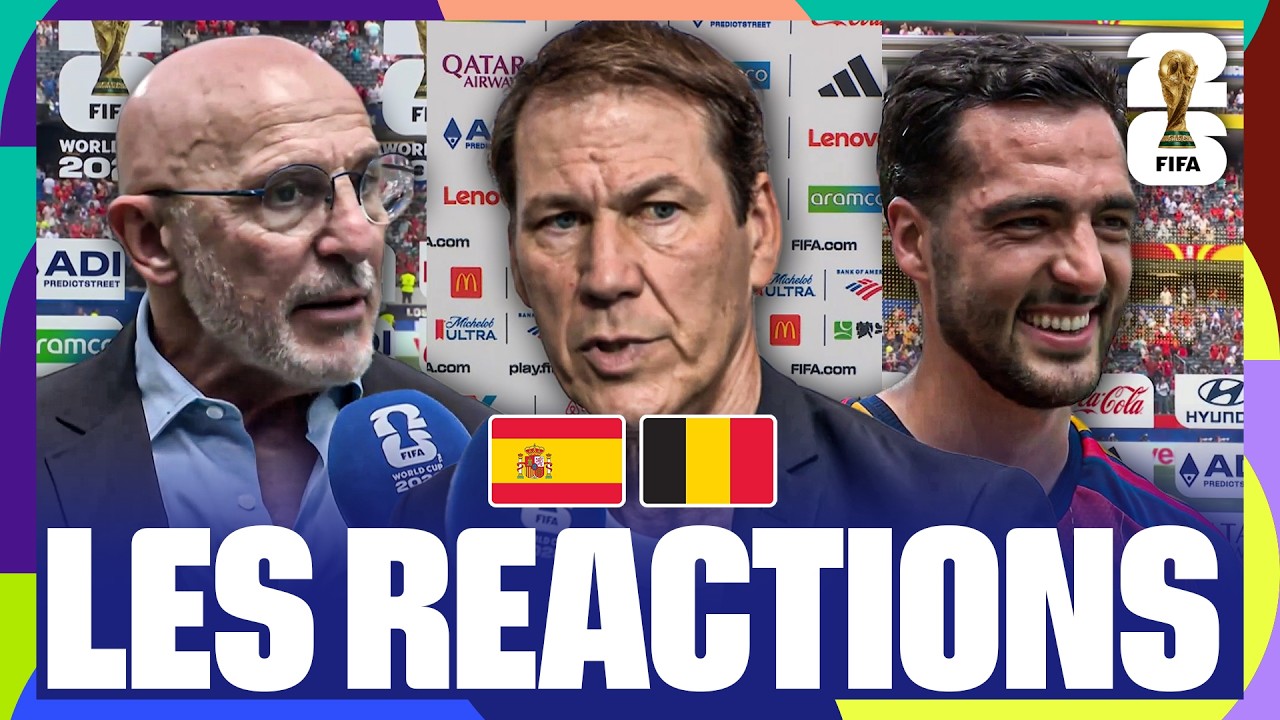 GARCIA, MERINO, DE LA FUENTE, LAPORTE... Toutes les RÉACTIONS après ESPAGNE - BELGIQUE !