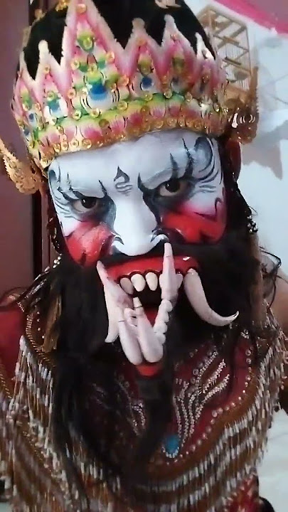 Wajah seram Buto Cakil