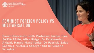 Feminist Foreign Policy vs Militarisation