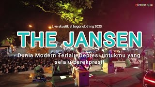 The Jansen - Dunia Modern Terlalu Depresif Untukmu Yang Selalu Berekspresif (Akustik) At Bogor 2023