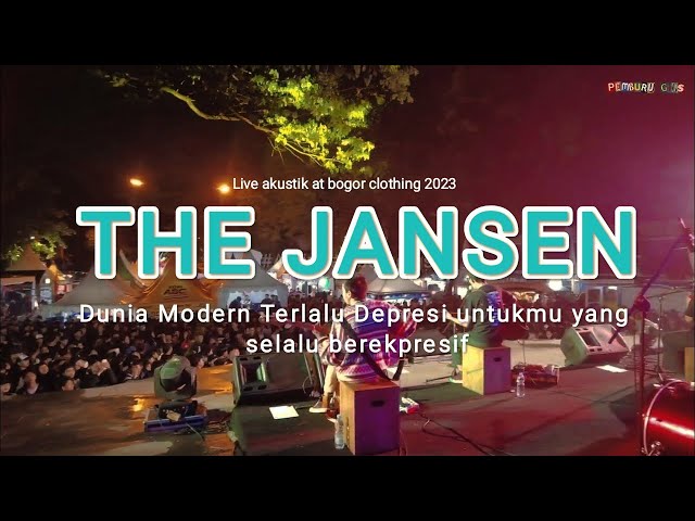 The Jansen - Dunia Modern Terlalu Depresif Untukmu Yang Selalu Berekspresif (Akustik) At Bogor 2023 class=