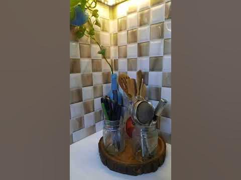 kitchen countertop organization ideas || Different style to organize