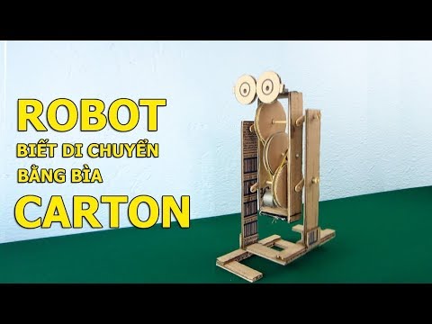 cách làm robot bằng bìa carton