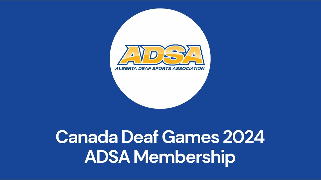 ADSA Canada Deaf Games 2024: Membership
