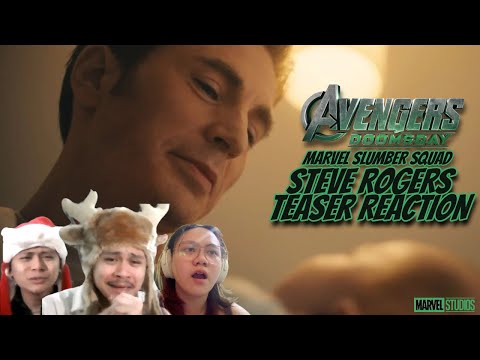AVENGERS DOOMSDAY STEVE ROGERS TEASER TRAILER REACTION - MARVEL ENTERTAINMENT l MARVEL SLUMBER SQUAD