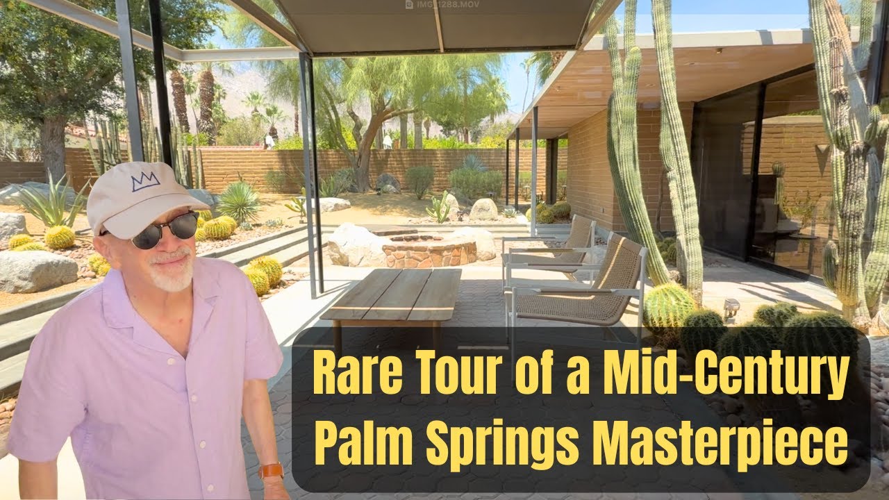 William Cody’s Palm Springs Home | the Architect's Mid-Century Modern House in Sunrise Park