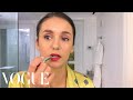 Nina dobrev does her daytonight beautyroutine  beauty secrets  vogue