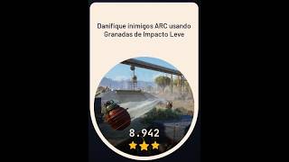 9k+ Fácil SOLO 🔥 Desafio Semanal! Danifique inimigos ARC usando Granada de Impacto Leve, ARC RIDER.