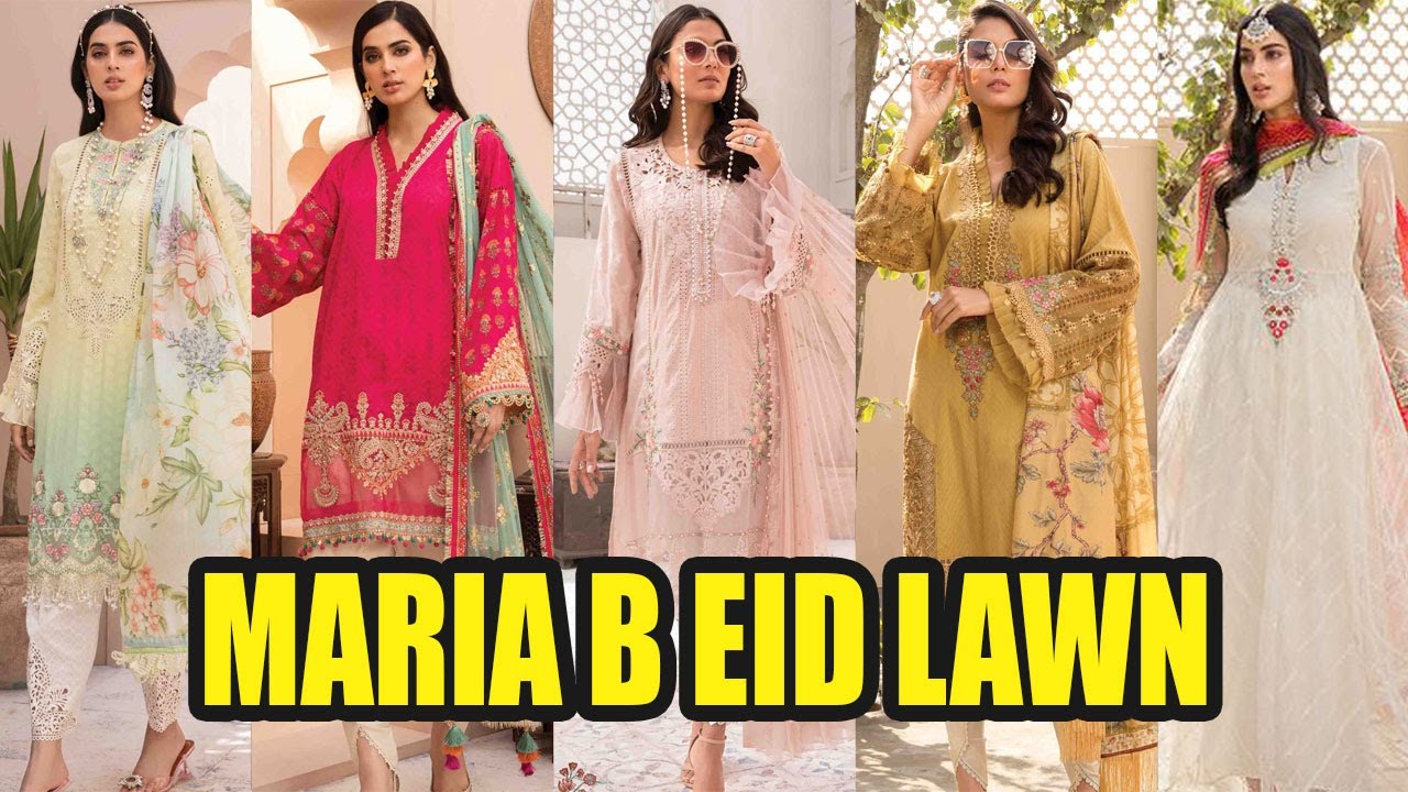 Maria B Eid Lawn Collection 2021