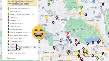 How to Visualize Crime Data on Google My Maps (EASY)