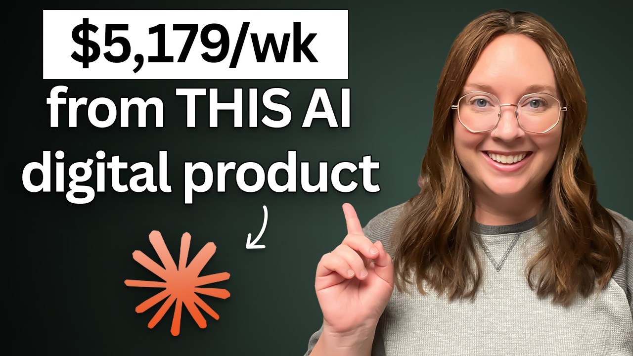 I make $5,179/wk selling THIS simple AI digital product (exact plan inside)