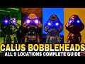 All 9 Calus Bobblehead Locations Guide &quot;#1 Fan Triumph&quot; || Season of the Haunted [Destiny 2]