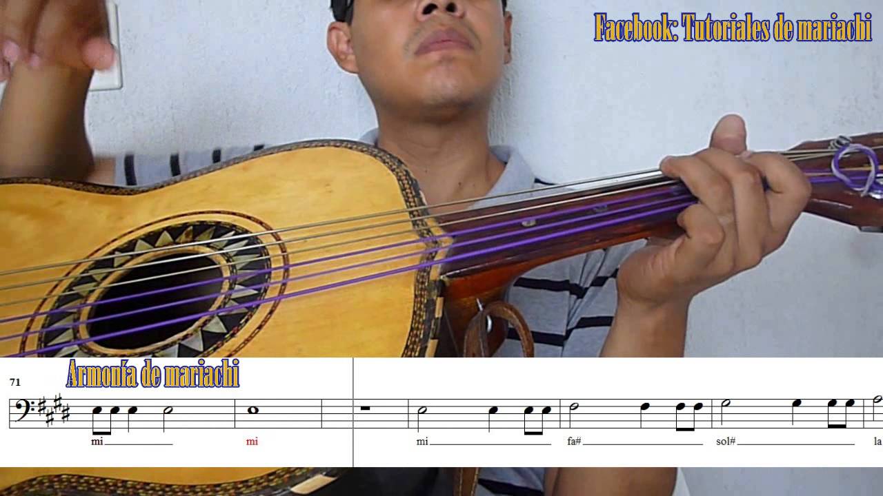 Como tocar la escala de mi mayor en el guitarrón - YouTube