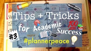 Tutorial: Tips + Tricks for Student and School Planner Peace - Part 3