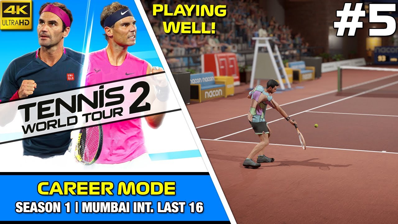 Let S Play Tennis World Tour 2 Career Mode 5 Playing Well Youtube