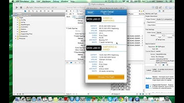 Project Template - Flight Ticket Booking Mobile iOS App Template  v1.1 (New)