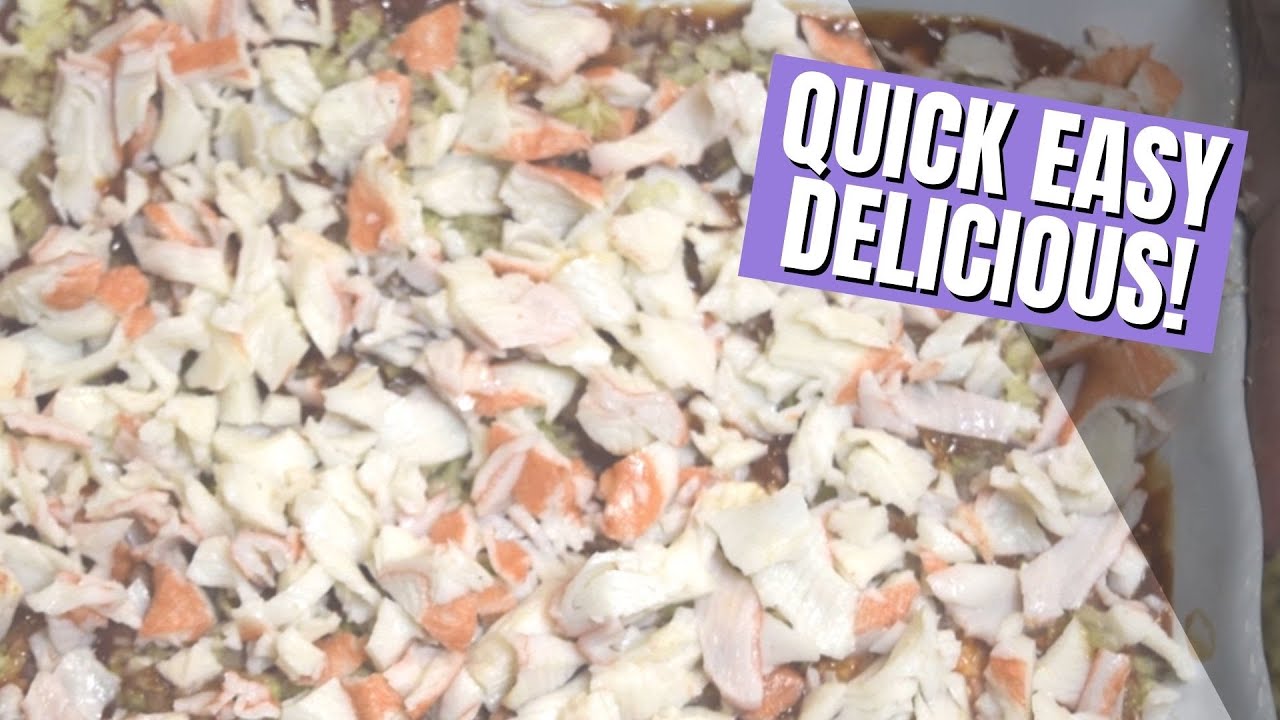 Layered Crab Dip Recipe YouTube