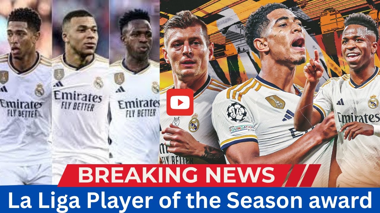 Three Madrid Giants in the Running for La Liga's Top Player Honor.