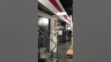 Our Onyx Flexographic Press from Excellent Poly