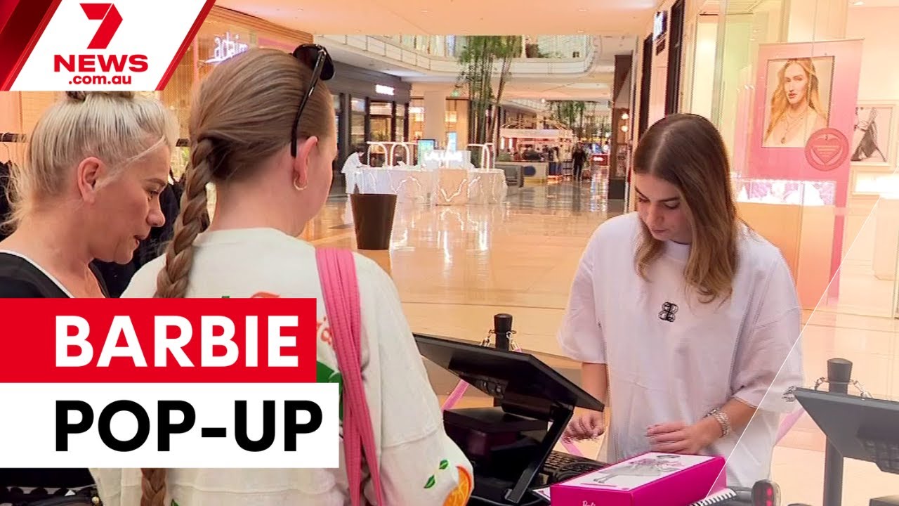 World-first Barbie pop-up opens in Melbourne | 7NEWS