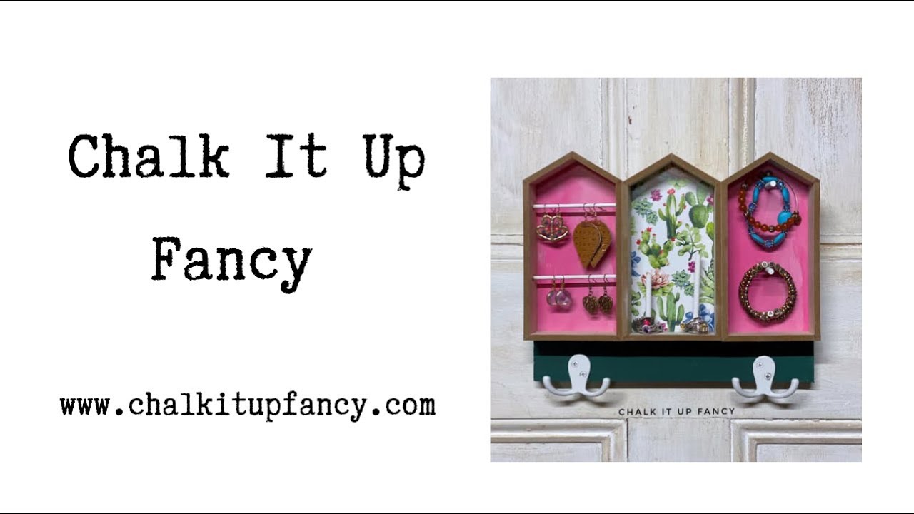 DIY Dollar Tree Jewelry Holder