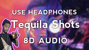 Kid Cudi - Tequila Shots 🎧 (8D AUDIO)