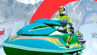 Bike racing games - Extreme Moto Bike Snow Racing - Gameplay Android free games screenshot 4